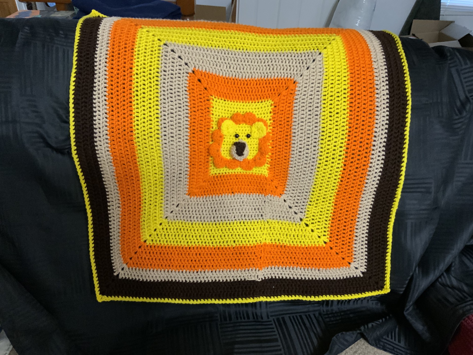 Hand-Crocheted Blanket