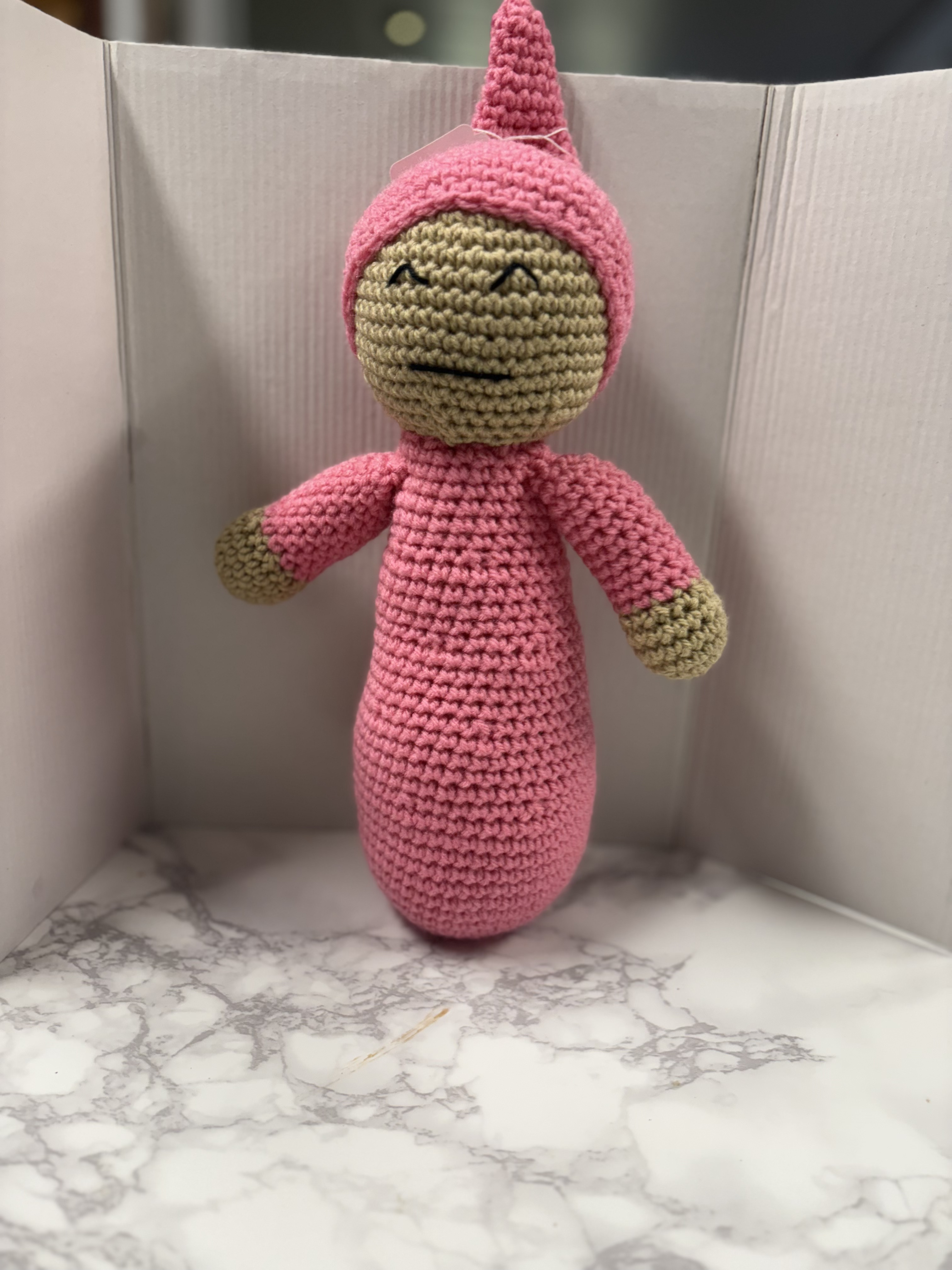  Precious Hand-Crocheted Doll