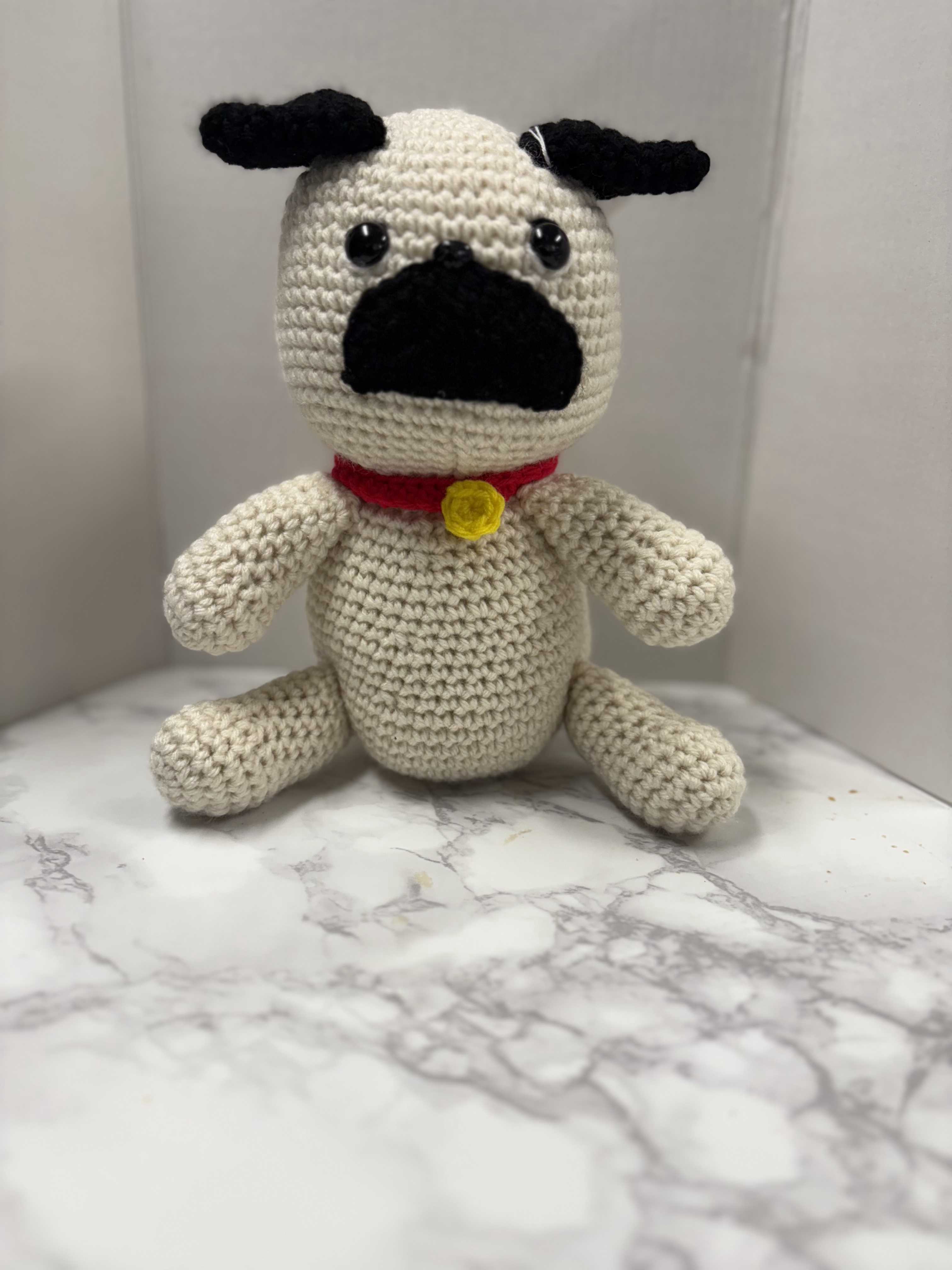 Cozy Hand-Crocheted Puppy