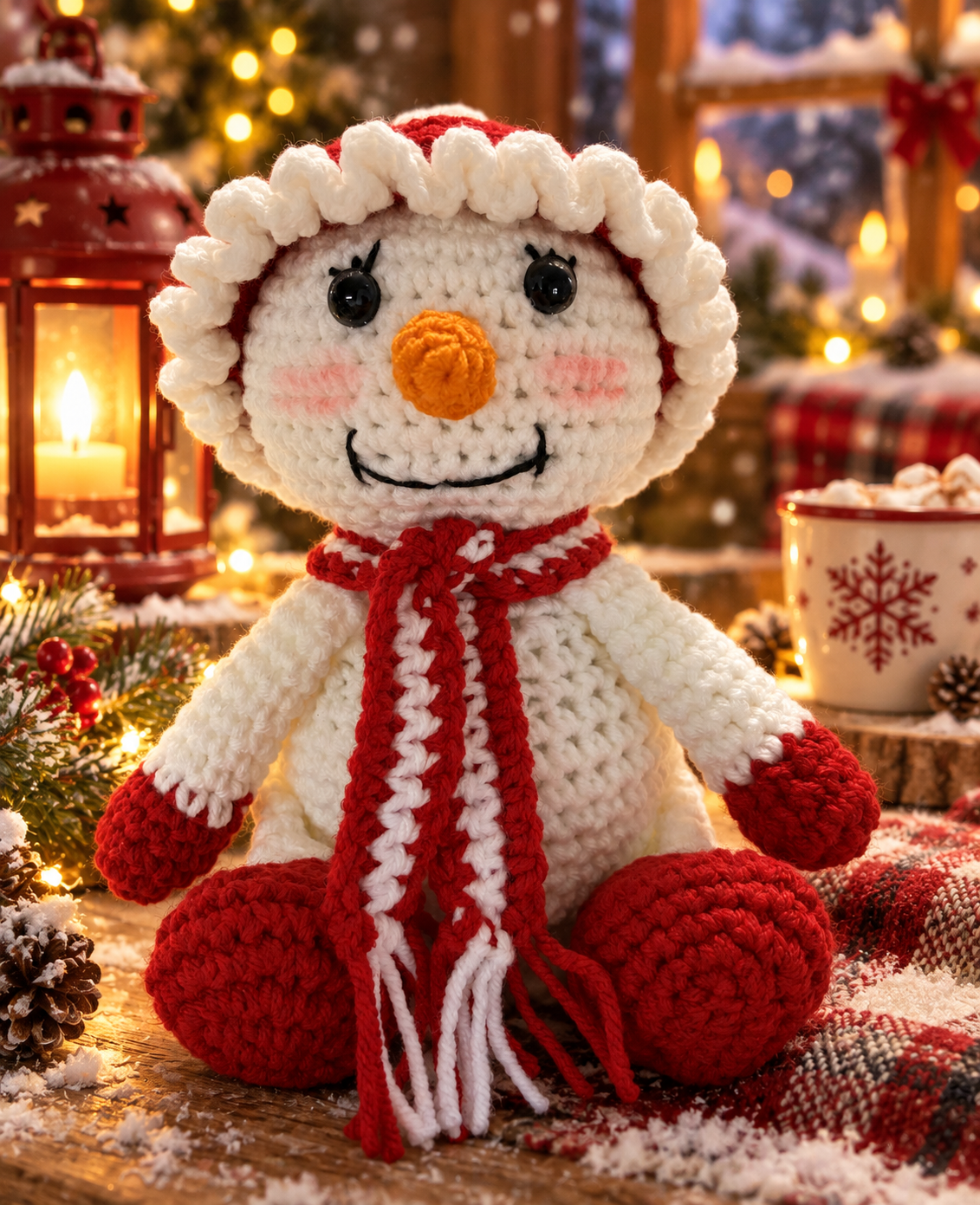Wintry Snow Girl